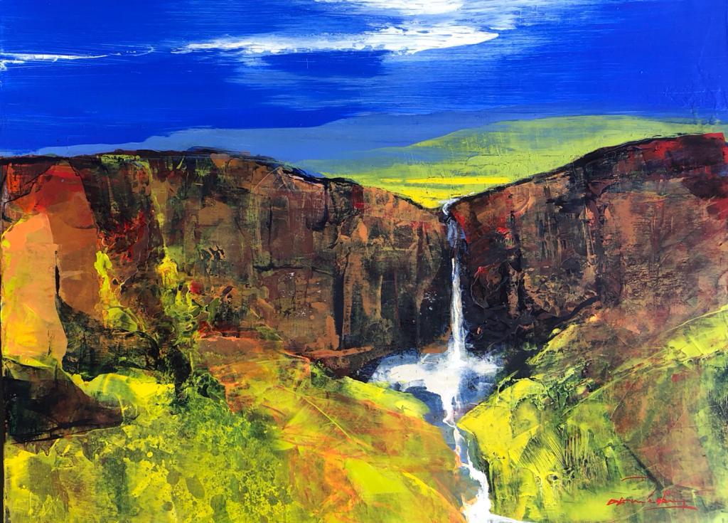 Maletsunyane Falls - Semonkong by Derric van Rensburg